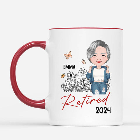 Personalized Retired 2024 Mug - Retirement Funny Gifts[product]