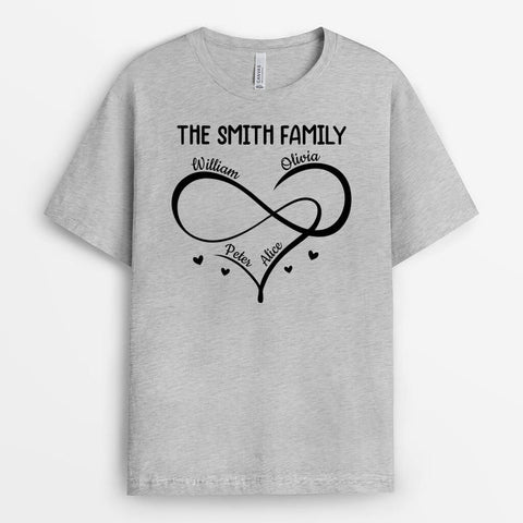 Family Matching Shirts For Pictures - Customized T-Shirts With Simple Symbol For Family