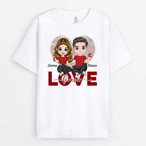 1st month anniversary gift - Love t-shirt for boyfriend[product]