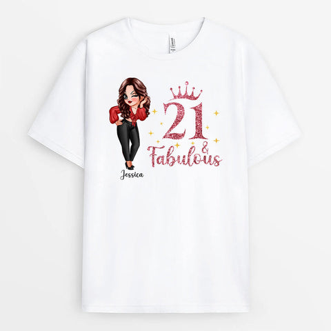 21 & Fabulous T-Shirt As 21 Tee Shirts
