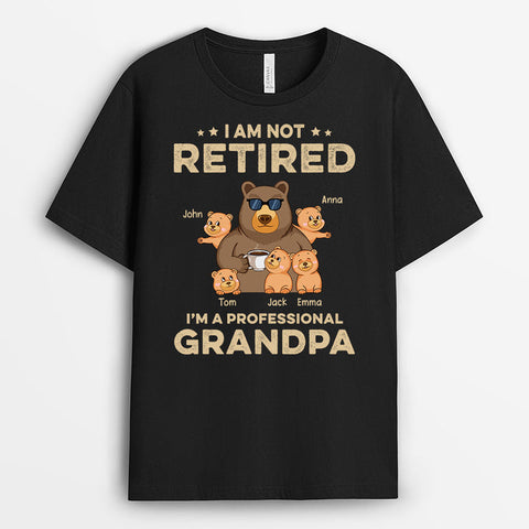 Professional Grandpa T-shirt - Retirement Gifts for Nurses[product]