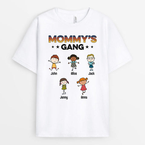 Personalized Grandmas Gang T-Shirts for Mother's Day Gift Basket Ideas[product]