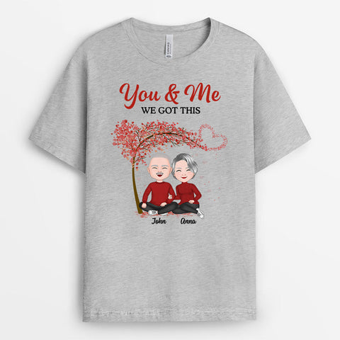 Personalized You Me We Got This T Shirts As Gifts For Mum And Dad Anniversary[product]