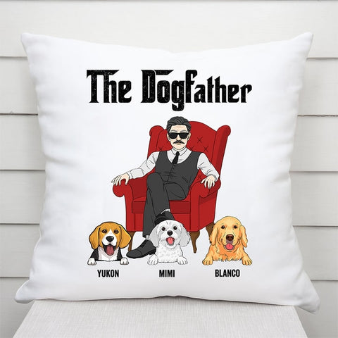 The Dogfather Pillow As DIY Dog Dad Gifts[product]