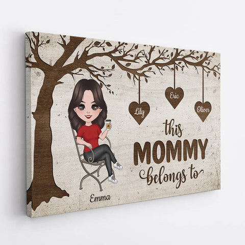 Custom Canvas As Mother's Day Crafts For Toddlers[product]