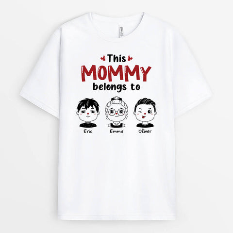 Custom T Shirt With Happy First Mothers Day Quotes[product]