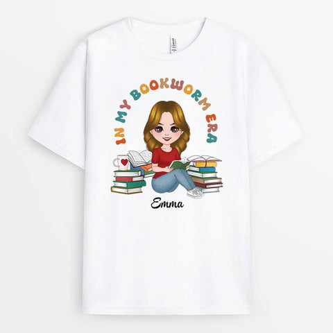Bookworm Era T-shirt as Gift Ideas For Sweet 16 Daughter