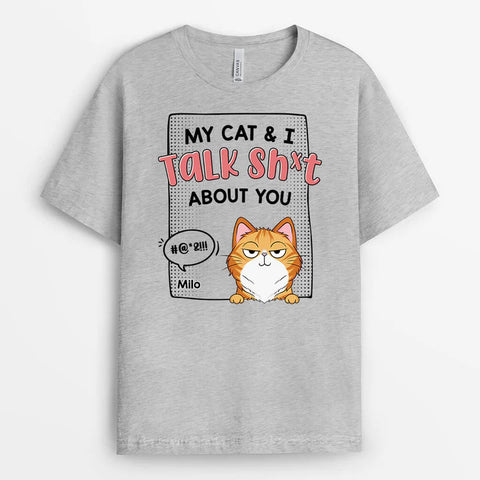 Gray Cat T-shirt as Ideas For Sweet Sixteen Birthday