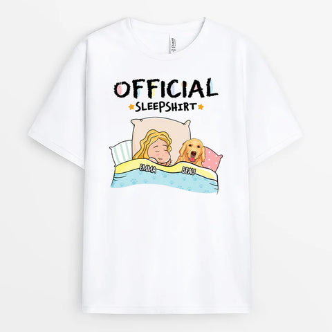 Unique Official Sleepshirt T-shirt for Sweet 16 Birthday Ideas