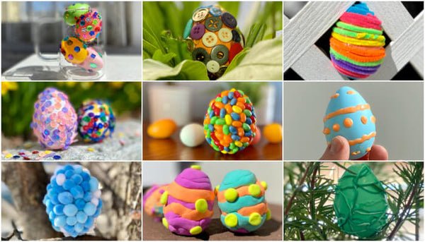 Adaptable Easter Egg Painting - Easter Craft Projects for Adults