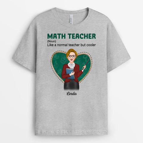 Personalized Like Normal But Cooler Teacher T-Shirts[product]