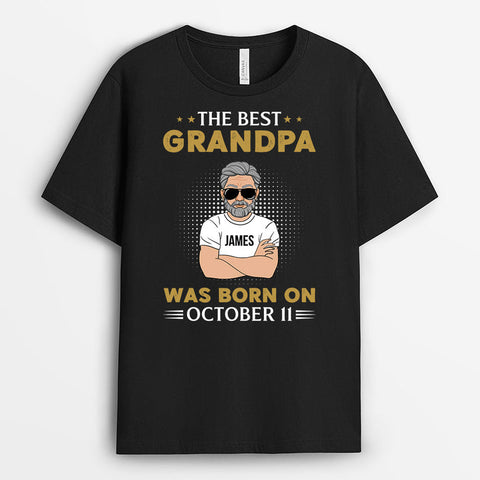 The Best Daddy Grandpa T-shirt-70th Birthday Phrases