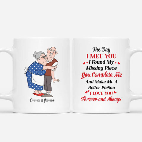 The Day I Met You Mug-Losing Your Husband Quotes