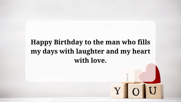Love Quotes for Husband Birthday
