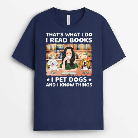 Personalized Reading Books T-Shirt for Gifts For 30th Birthday Sister