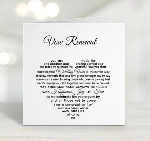 Renew Your Vows For A Special Occasion