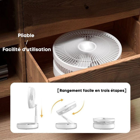 Achetez en gros Ventilateur De Cou Portable, Ventilateurs Personnels  Rechargeables Ventilateur Portable Léger Chine et Ventilateur Portable à  16.77 USD