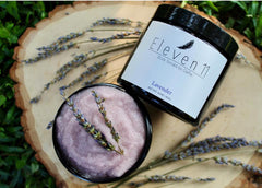 eleven 11 lavender body scrup summer spa day