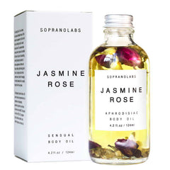 soprano labs jasmine rose body oil summer spa day