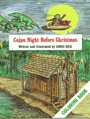 cajun night before christmas new orleans coloring book nola children's books