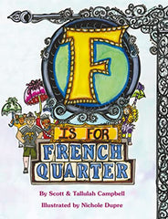f is for french quarter new orleans nola children's books