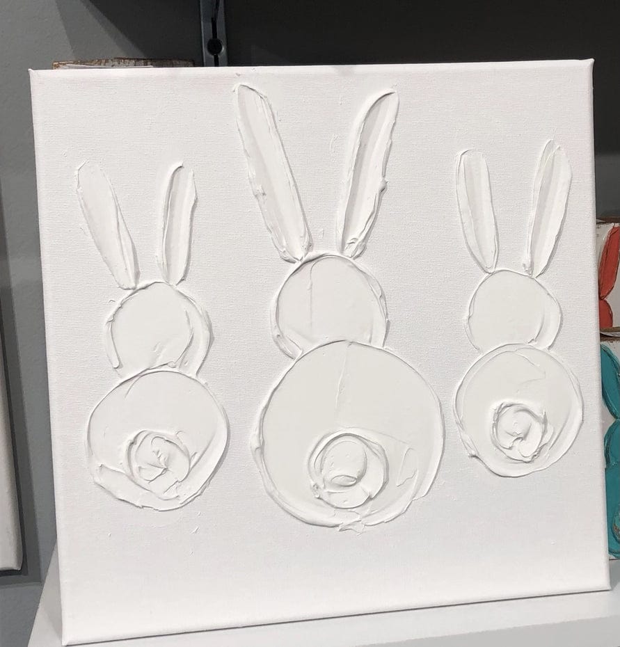 Coddiwomple Paint Your Own Canvas Bunnies 12x12