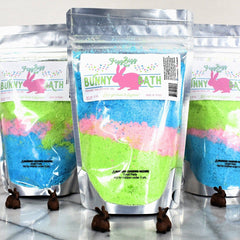 easter basket gifts fizz bizz bunny bath salts