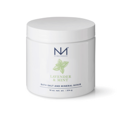 niven morgan lavender mint bath salt mineral scrub summer spa day essentials