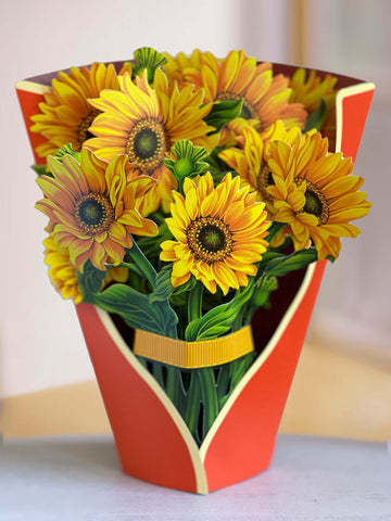 mother's day gifts freshcut sunflowers