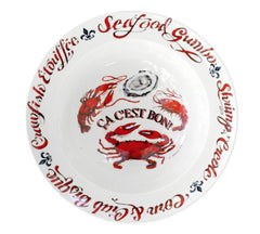 crawfish boil kitchen decor parish line gumbo bowl