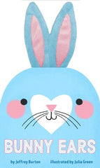 easter basket gifts bunny ears book