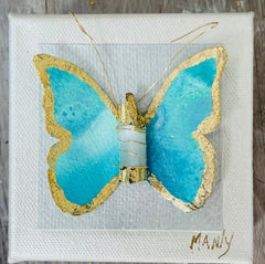 dana manly art watercolor butterfly