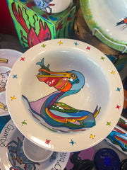 jan salzer art pelican bowls