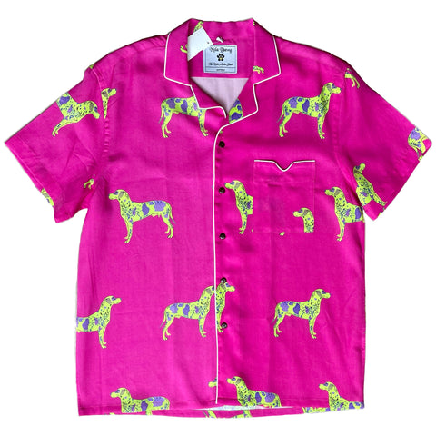 nola dawg catahoula hound aloha shirt hawaiian