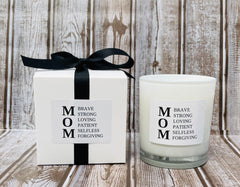 mother's day gifts southern lights mom candle