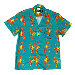 nola dawg cray cray aqua aloha shirt