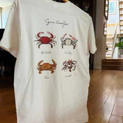 whereable art cajun breakfast tshirt