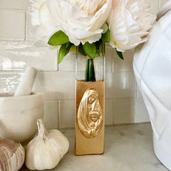 susan lange designs madonna and child vase