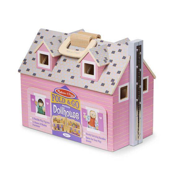 melissa and doug wooden dollhouse