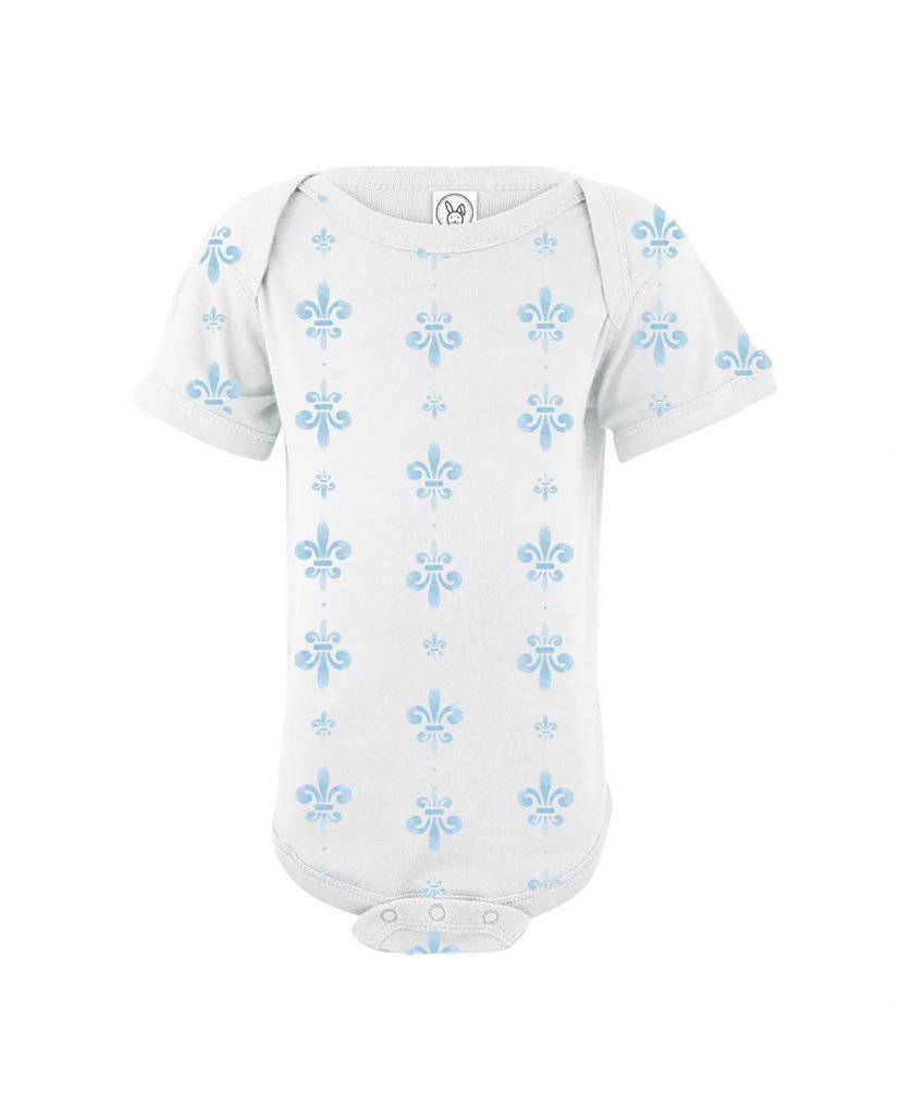 Nola Tawk Fleur De Bebe Fleur De Lis Onesie Little Miss Muffin Children Home