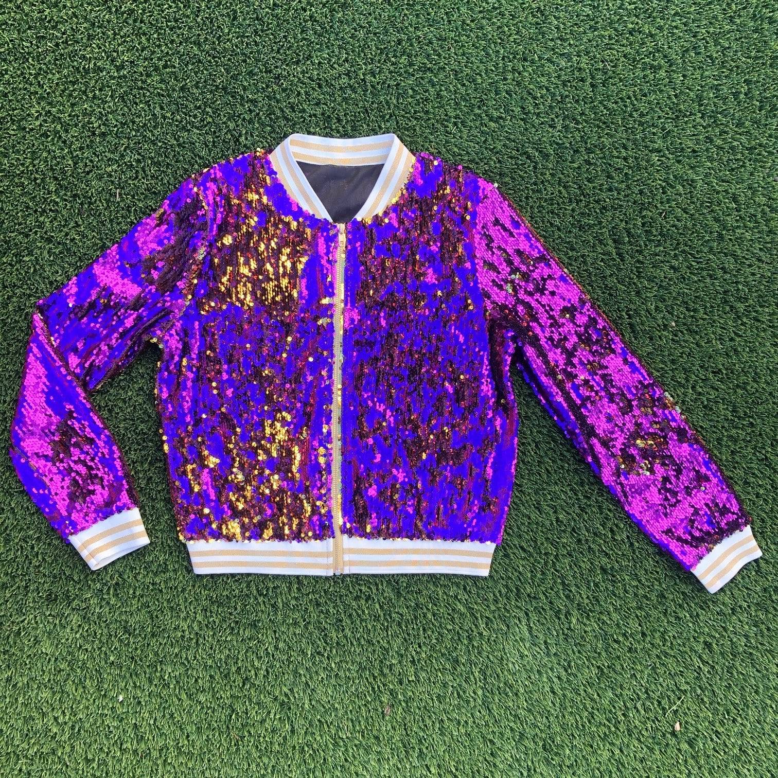 Tru Colors Gameday Gleaux Girl Sequin Jacket | Little Miss Muffin ...
