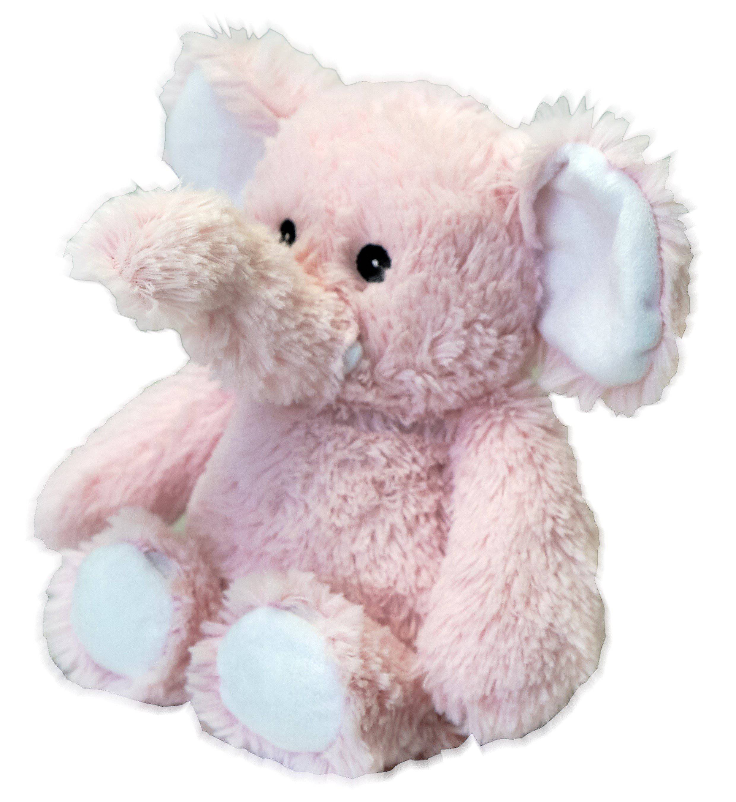 stuffed pink elephant