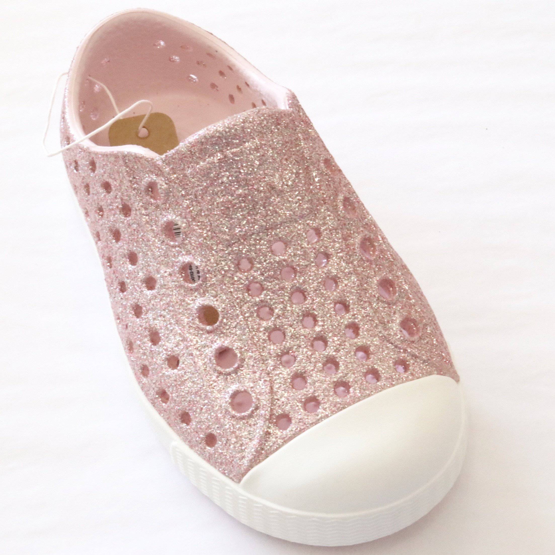 native shoes milk pink