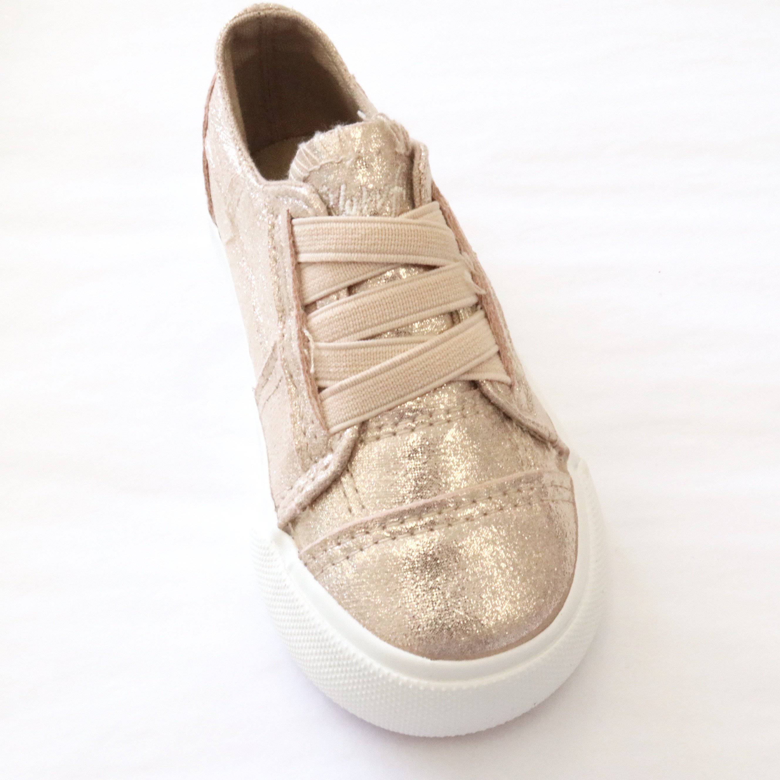 blowfish rose gold sneakers