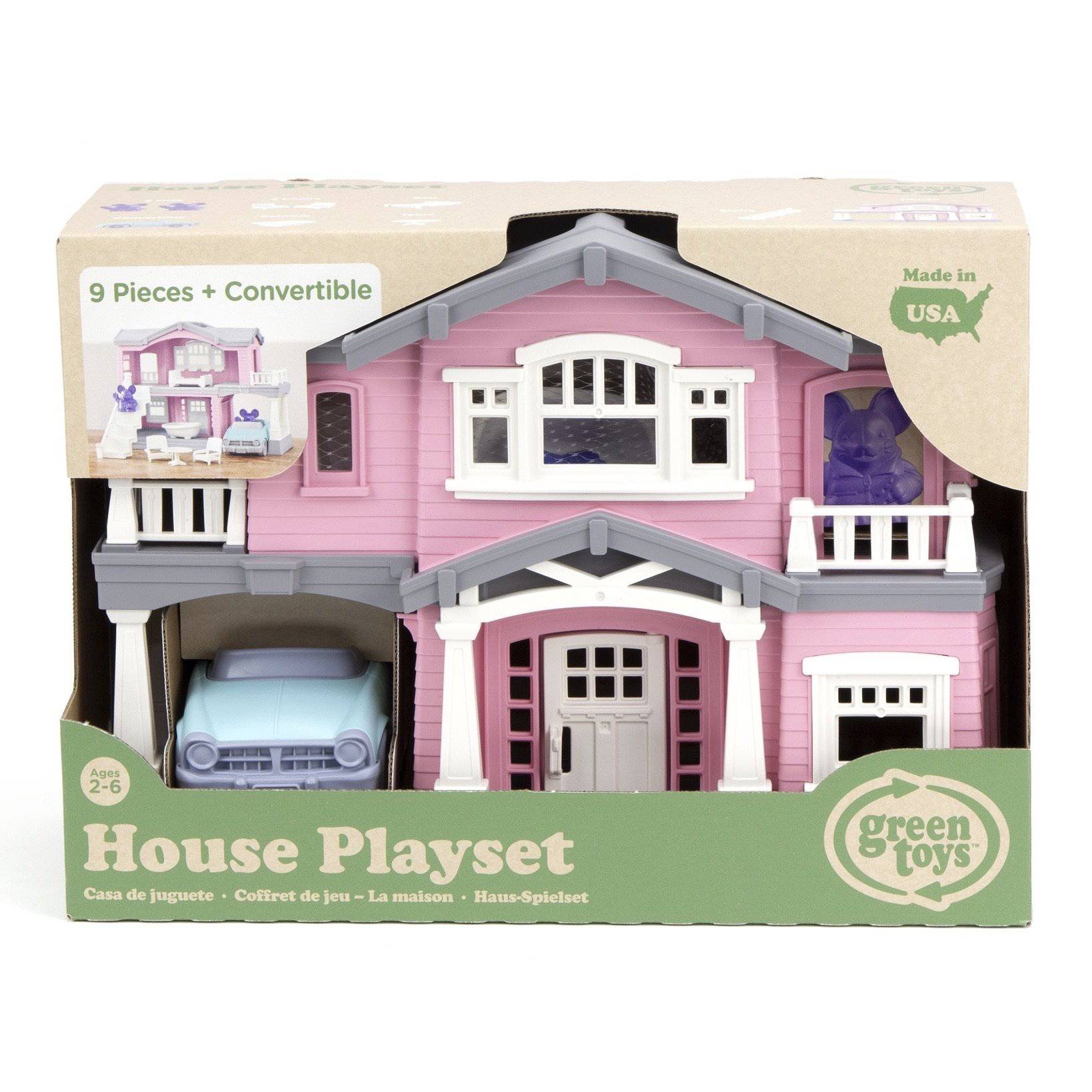 green toys house playset