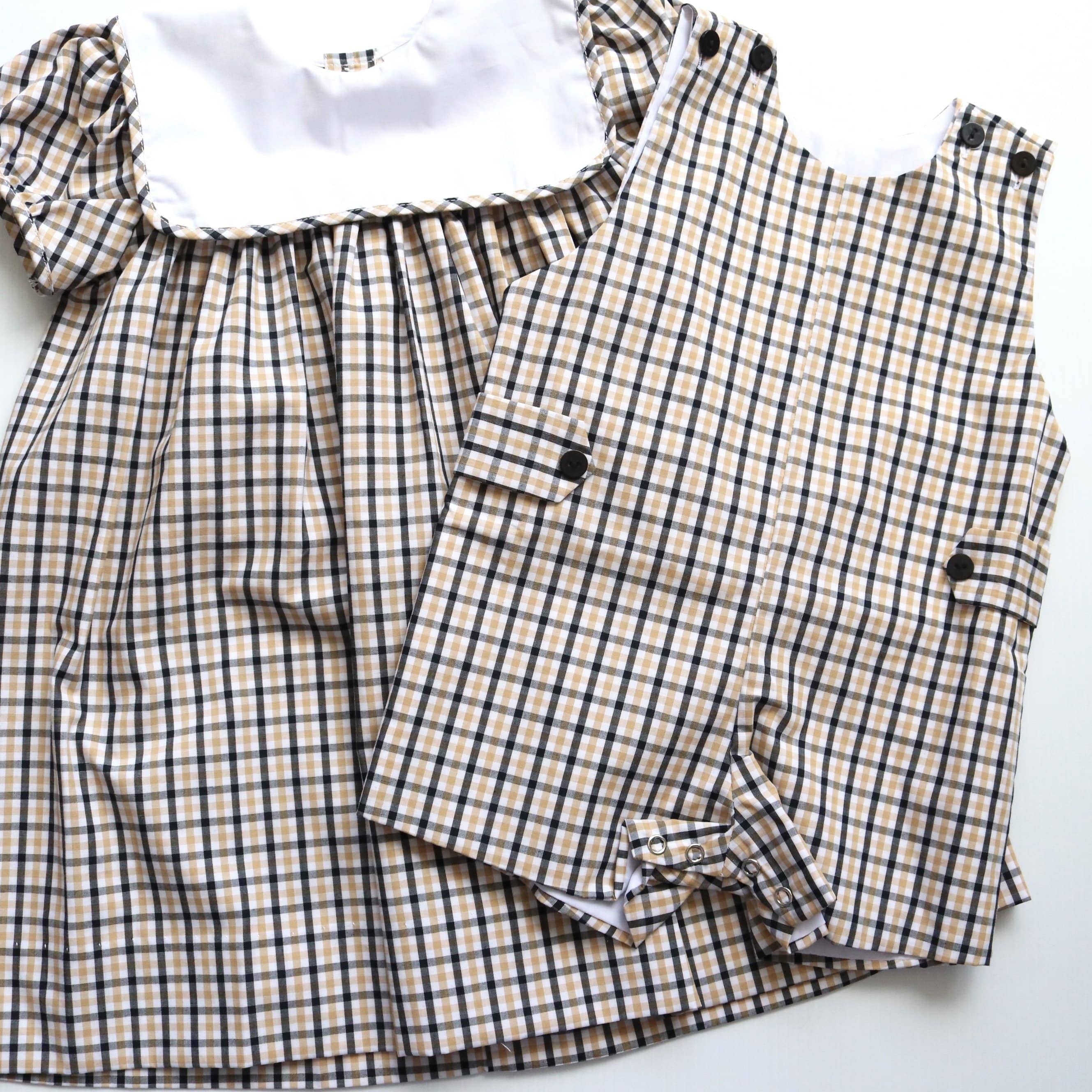 Lulu Bebe Saints Plaid Collection Little Miss Muffin Children Home