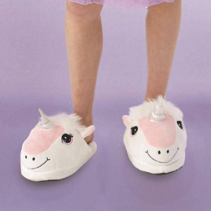 unicorn slippers size 6