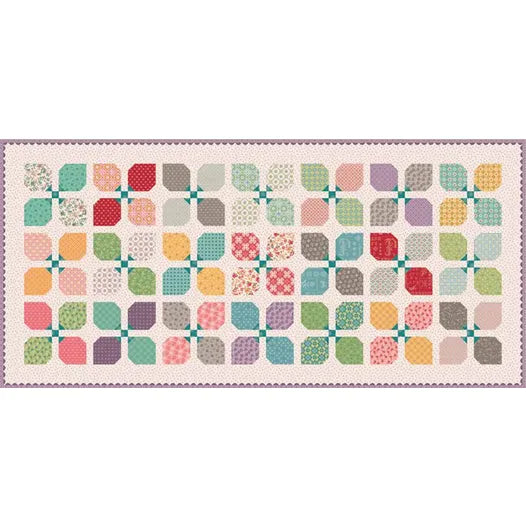 Pretty Petals Runner Kit Featuring Piece & Plenty by Lori Holt