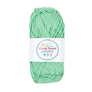 Sweet Mint Chunky Crochet Thread Lori Holt of Bee in my Bonnet - Gitche Gumee Quilt House