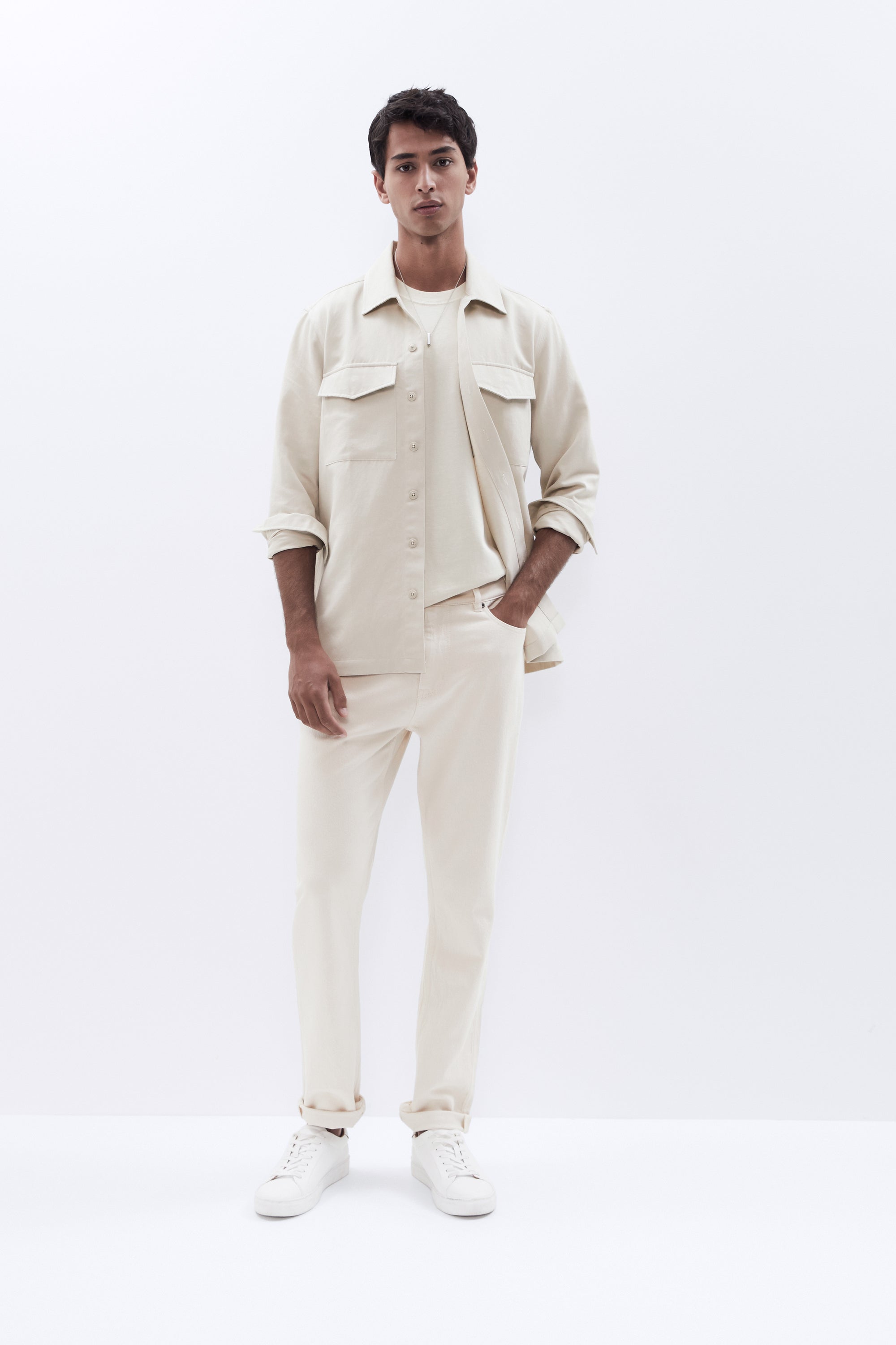 Cotton Linen Overshirt